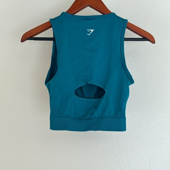 Aquamarine Gymshark Tank - Picture 3 of 3